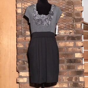 BNWT Speechless dress black gray floral